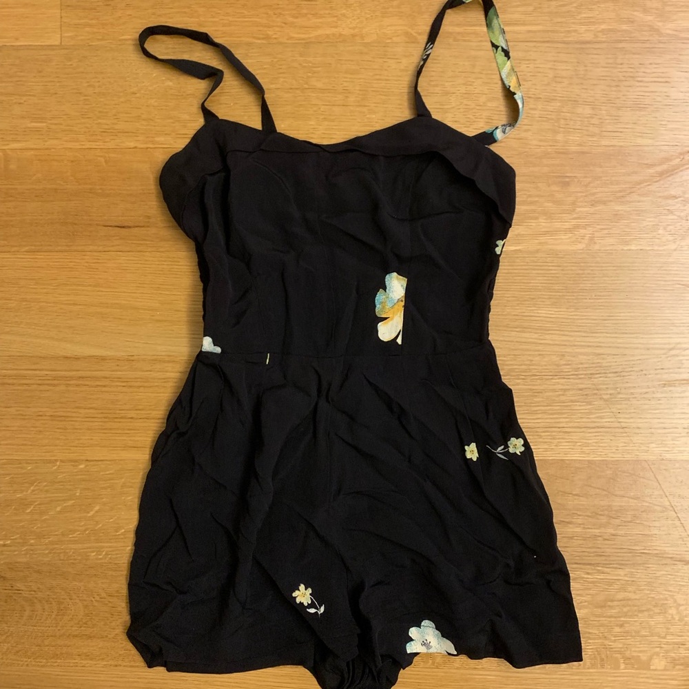 Reformation floral romper